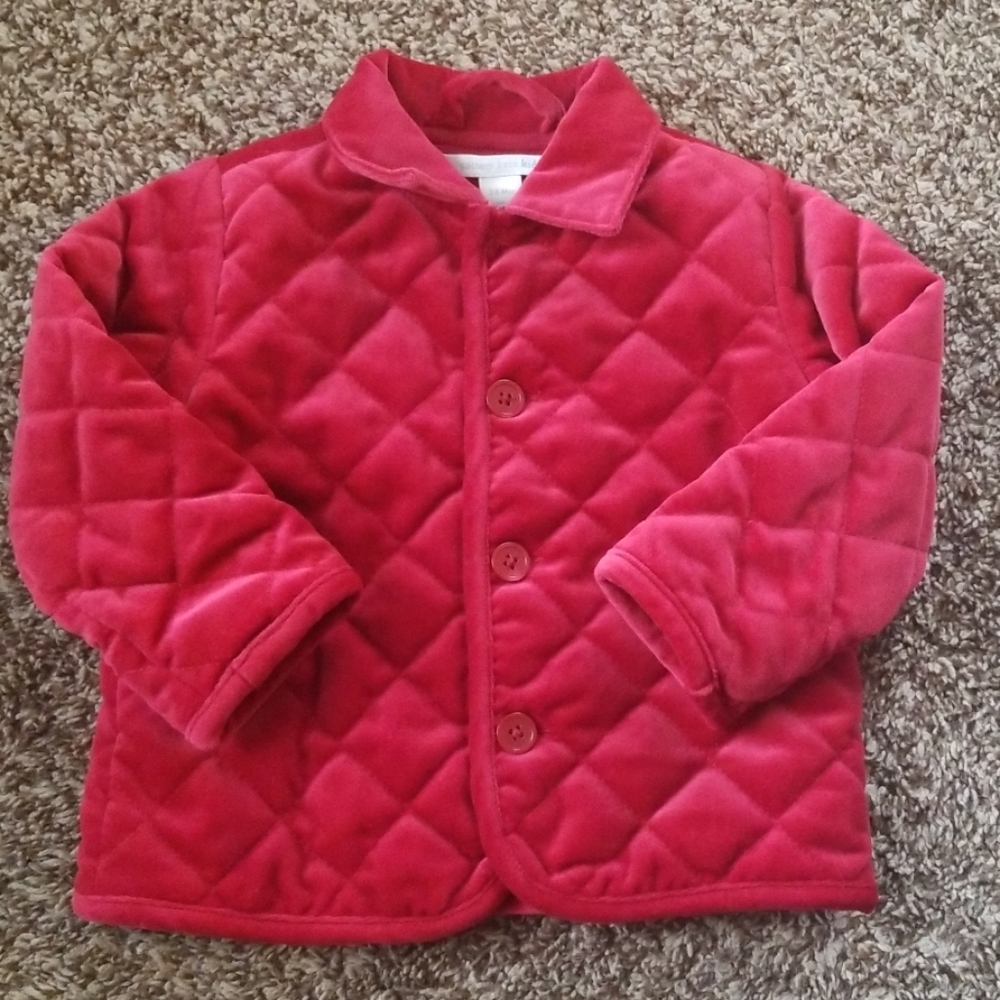 Pottery Barn Girls Coat 3-6 Months